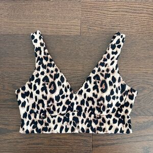 Victoria's Secret Leopard Print Bralette/ Sports Bra